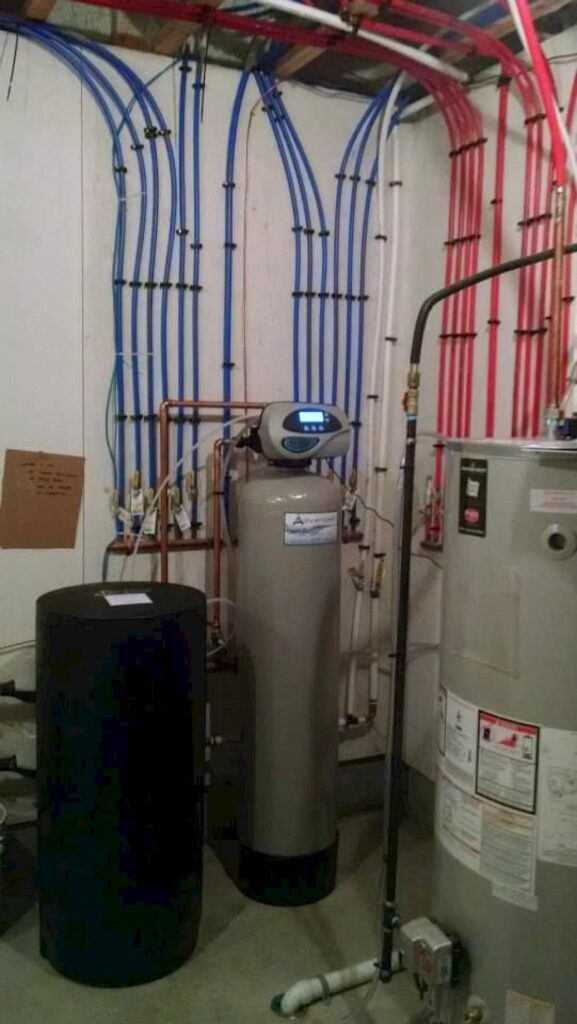 EVRS 1354 water softener installed in South Lyon, MI.