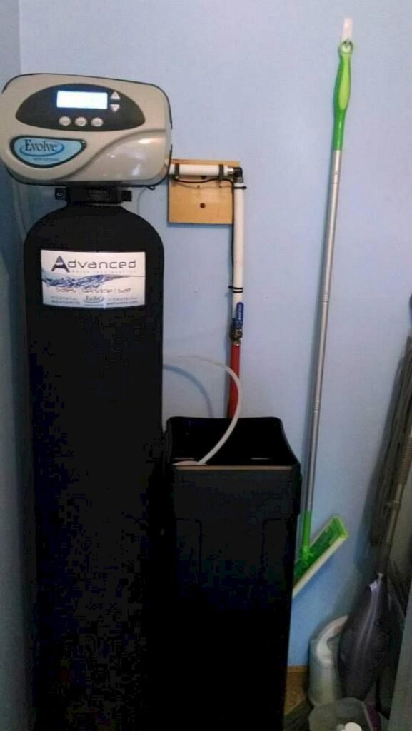 EVRS 1054 water softener installed in Howell, MI.